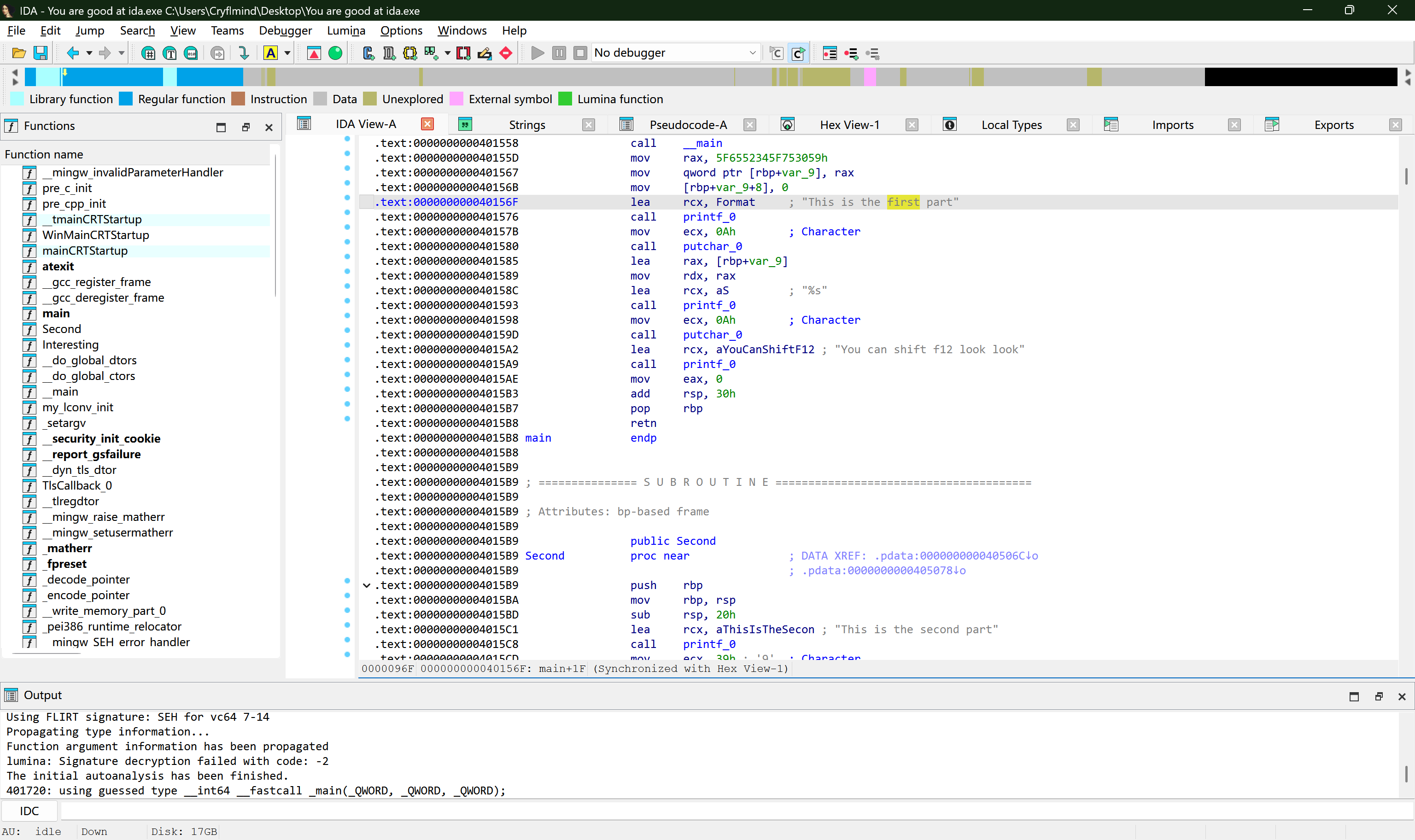 Jump From Data Xref
